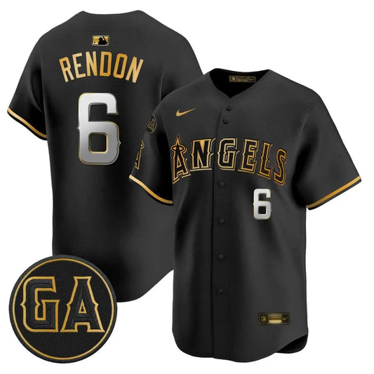 Anthony Rendon Jersey #6 Angels Garret Anderson Tribute Stitched