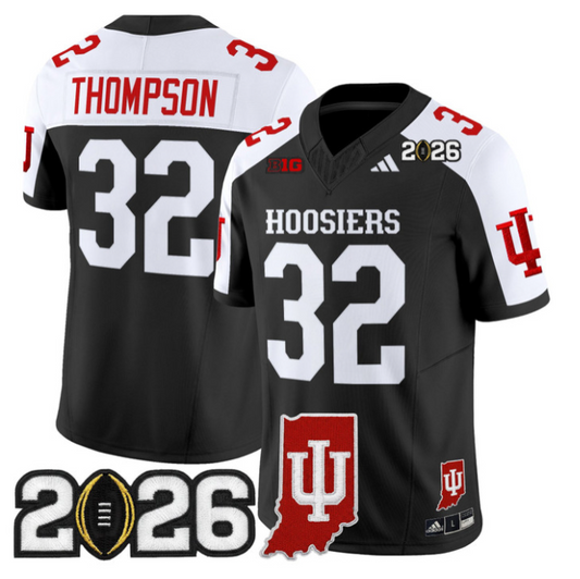Anthony Thompson Jersey #32 Indiana Hoosiers 2026 CFP Indiana State Stitched