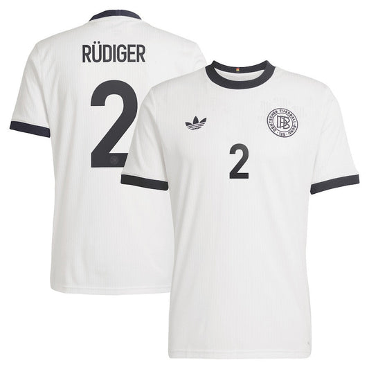 Antonio Rüdiger 2 Germany National Team 125th Anniversary Men Jersey – White