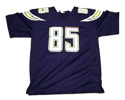Antonio Gates Jersey #85 Custom Unsigned Football Jerseys Stitched Blue