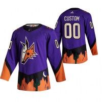 Arizona Coyotes Custom Purple 2020-21 Alternate Player NHL Jersey