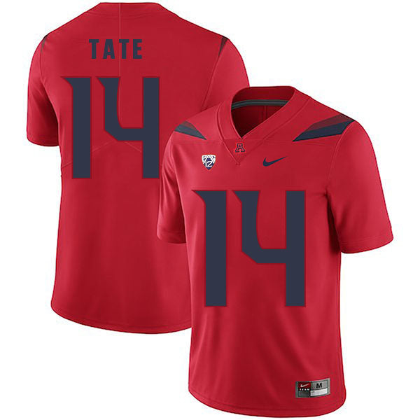 Arizona Wildcats #14 Khalil Tate NCAA College Football Jersey Red