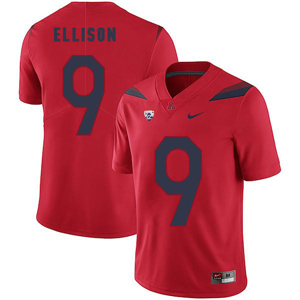 Arizona Wildcats #9 Tony Ellison NCAA College Football Jersey Red