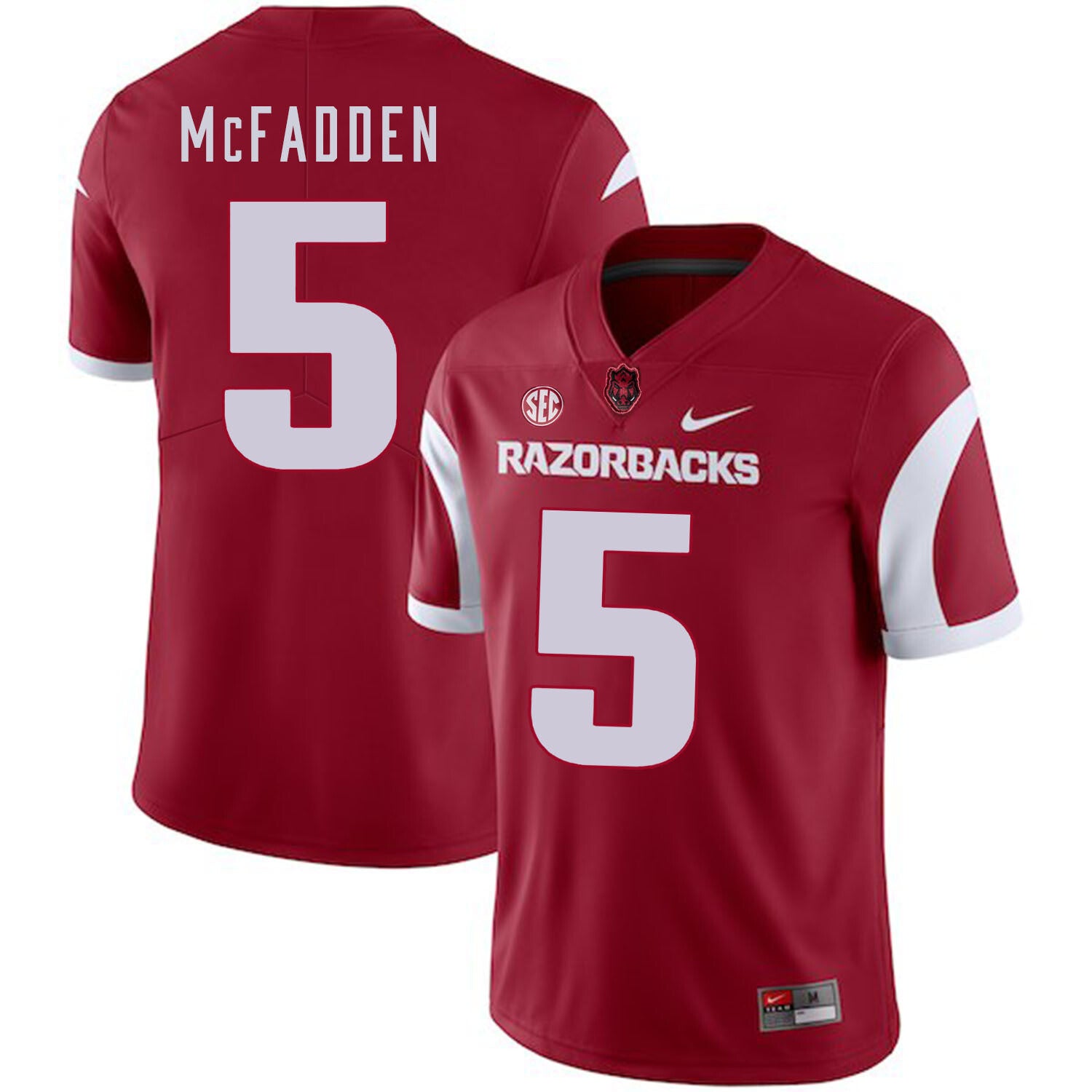Arkansas Razorbacks #5 Darren McFadden College Football Jersey Red