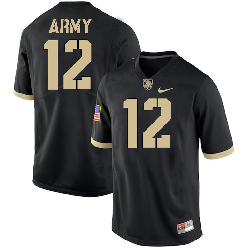Army Black Knights #12 Army Jr NCAA College Football Jersey