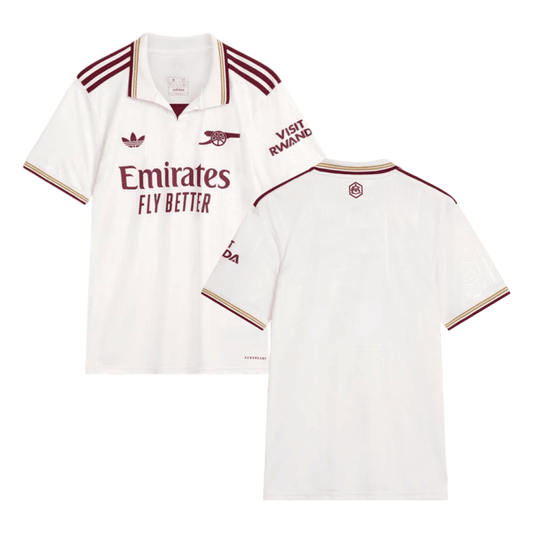 Arsenal 2025-26 Third Jersey – Cream