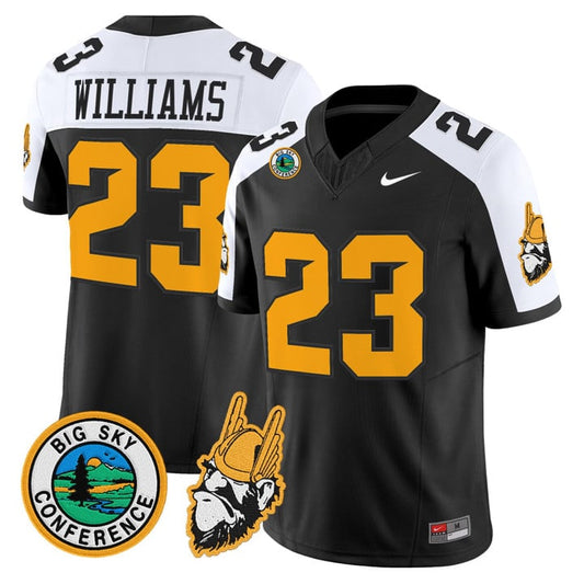 Art Williams Jersey #23 Idaho Vandals 1975 Throwback Limited Stitched Black Alter