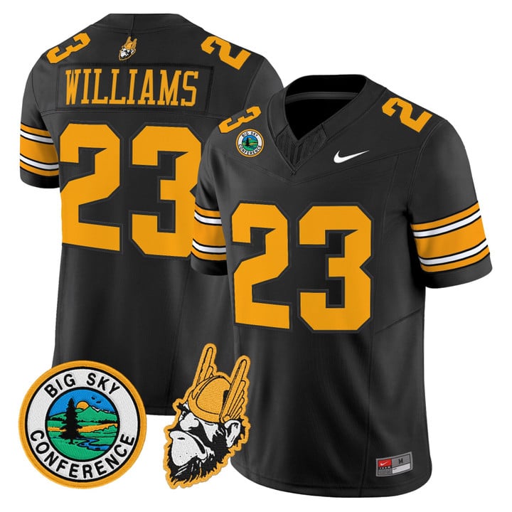 Art Williams Jersey #23 Idaho Vandals 1975 Throwback Limited Stitched Black