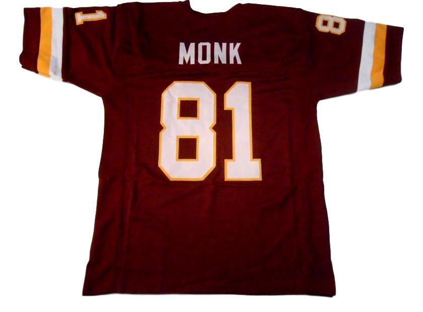 Art Monk Jersey #81 Custom Unsigned Football Jerseys Stitched Maroon