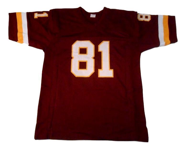 Art Monk Jersey #81 Custom Unsigned Football Jerseys Stitched Maroon