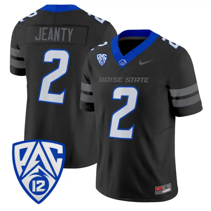 Ashton Jeanty Jersey #2 Boise State Broncos 2026 Vapor Limited Stitched