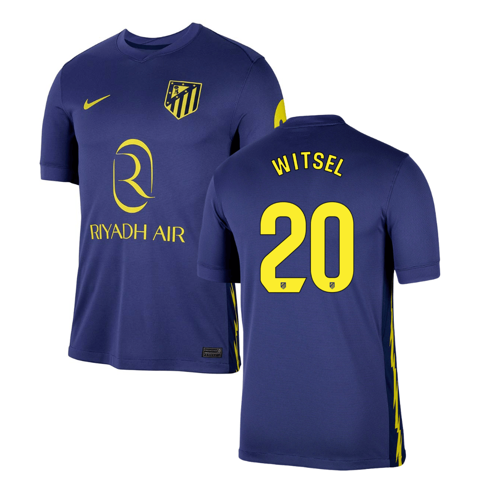 Axel Witsel 20 Atlético de Madrid 2025-26 Away Match Jersey – Navy