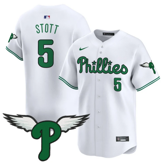 Bryson Stott Jersey #5 Philadelphia Phillies 2025 Vapor Premier Limited Stitched White