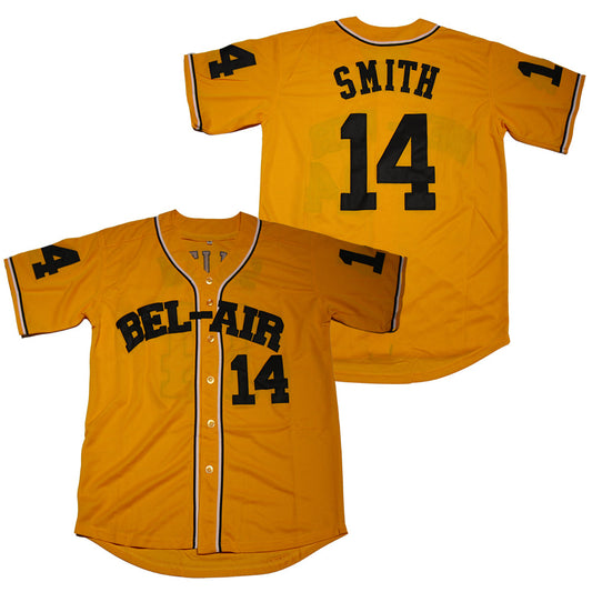 Bel-Air #14 Will Smith The Fresh Prince Movie Baseball Jersey
