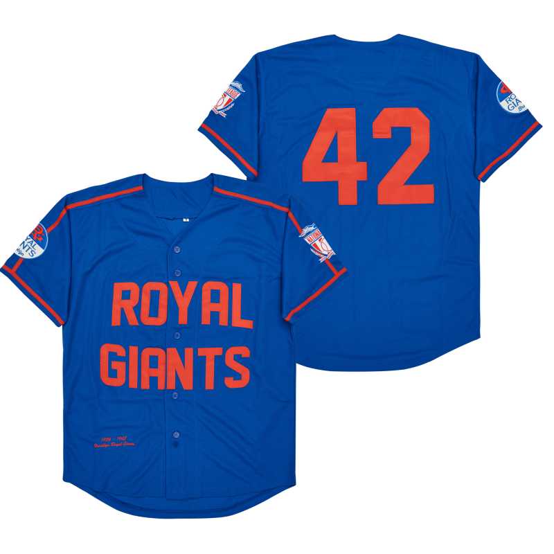 Brooklyn Royal Giants Negro League Movie Baseball Jersey