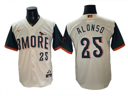 Baltimore Orioles #25 Pete Alonso 2026 City Connect Limited Jersey - Cream