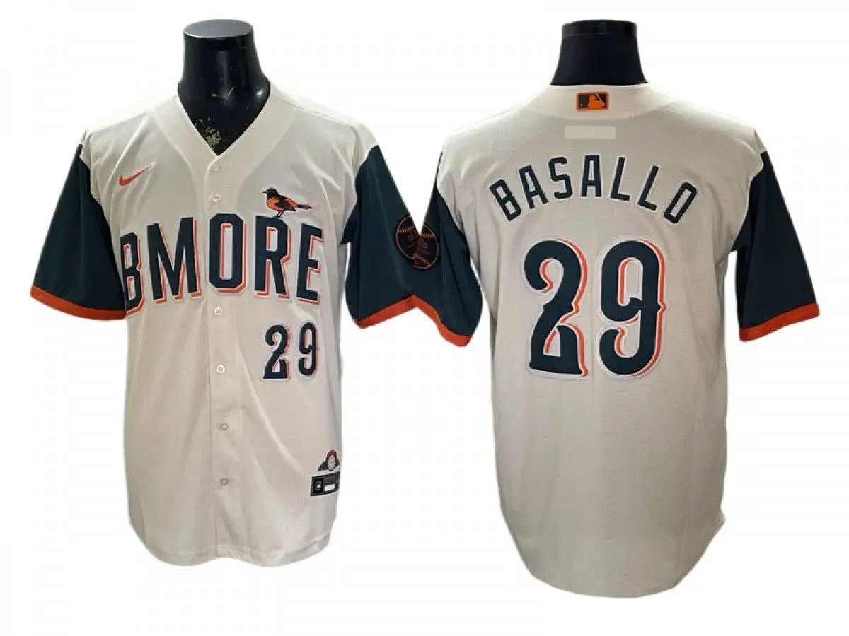 Baltimore Orioles #29 Samuel Basallo 2026 City Connect Limited Jersey - Cream