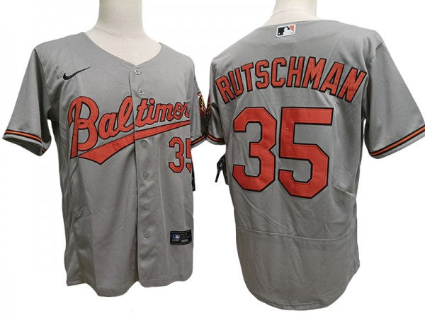 Baltimore Orioles #35 Adley Rutschman Gray Limited Jersey