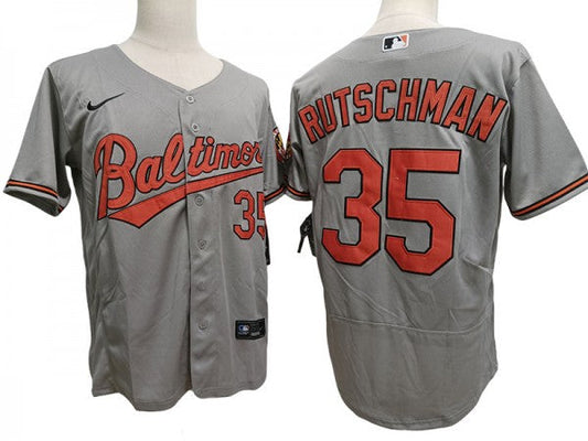 Baltimore Orioles #35 Adley Rutschman Gray Limited Jersey