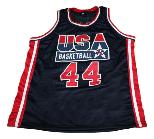 Barack Obama Jersey #44 Team USA New Basketball Navy Blue Stitched