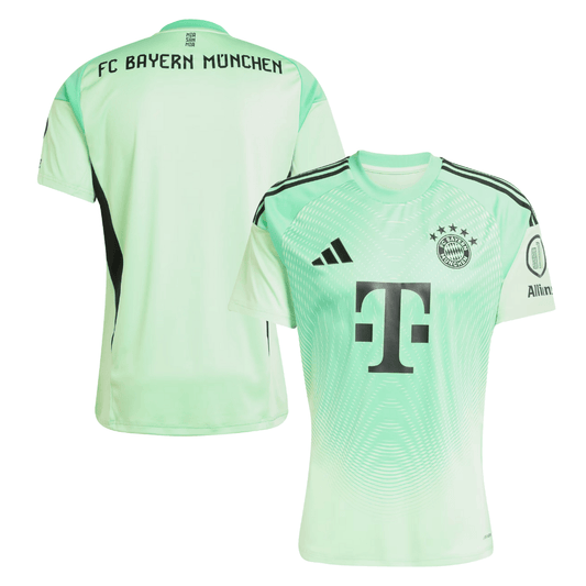 Bayern Munich 2025-26 Goalkeeper Men Jersey – Green