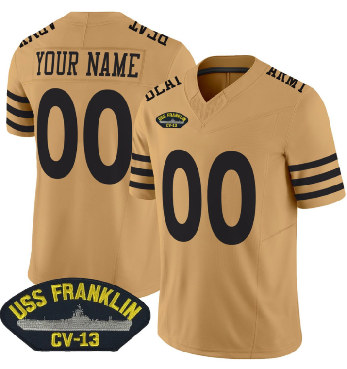 Beat Army Football Custom Jersey All Stitched
