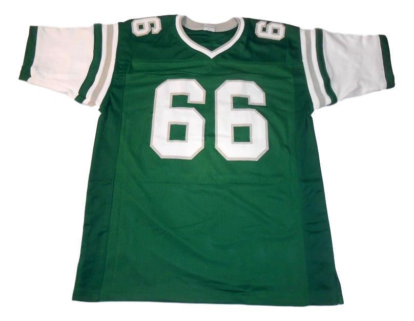 Bill Bergey Jersey #66 Custom Unsigned Football Jerseys Stitched Green
