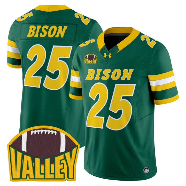 Bison Jersey #25 North Dakota State Bison 2025 Limited Stitched