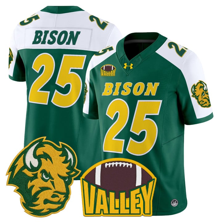 Bison Jersey #25 North Dakota State Bison 2025 Limited Stitched