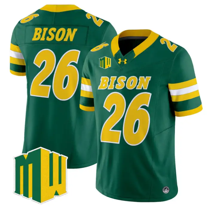 Bison Jersey #26 North Dakota State Bison 2026 Vapor Limited Stitched