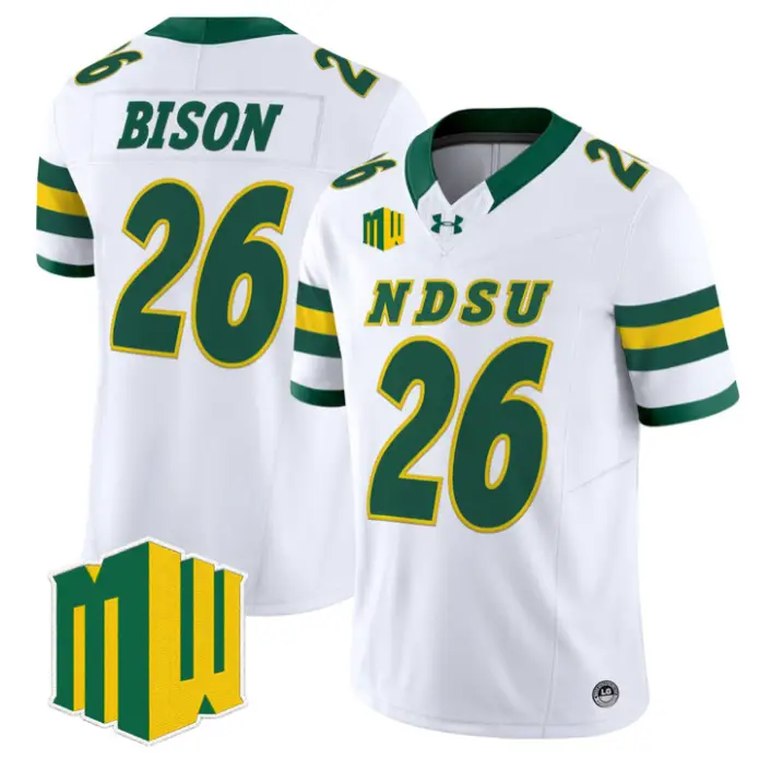 Bison Jersey #26 North Dakota State Bison 2026 Vapor Limited Stitched