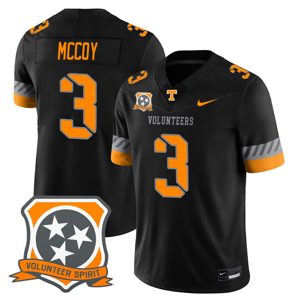 Men Tennessee Volunteers Football 2025 Spirit Limited Jersey - All Stitched