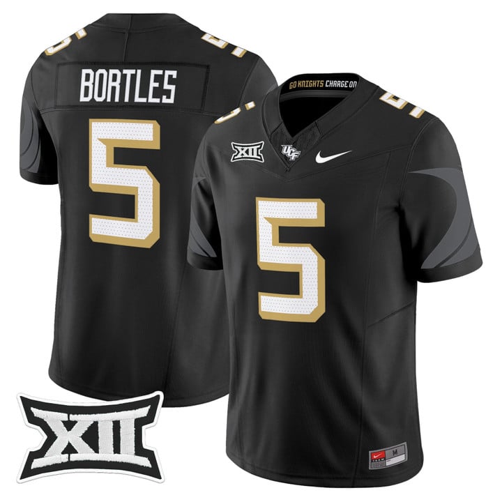 Blake Bortles Jersey #5 UCF Knights 2025 Vapor Limited Stitched Black