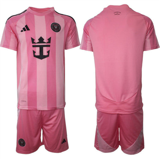 Blank Jersey Inter Miami CF Pink Home 2025 - 26 Soccer Suit