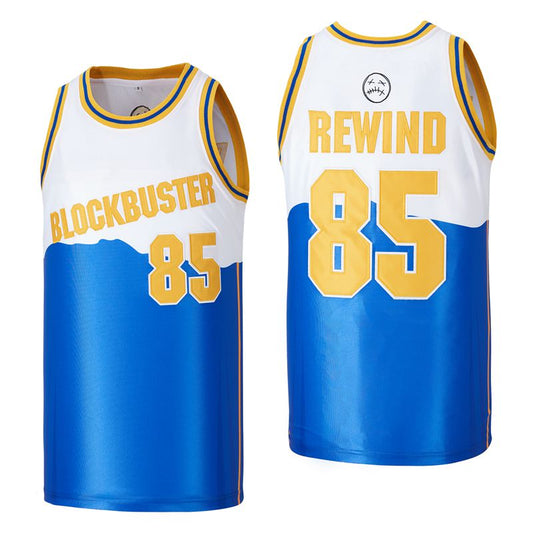 Blockbuster #85 Rewind Basketball Jersey