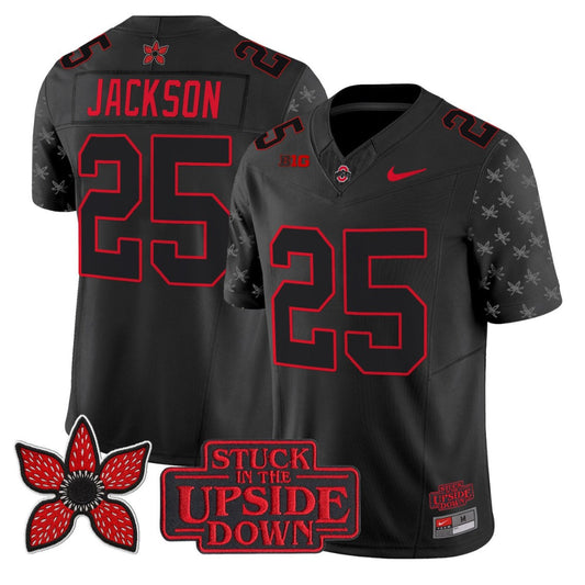 Bo Jackson Jersey #25 Ohio State Stranger Things Edition Vapor Limited Stitched