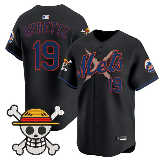Bo Bichette Jersey #19 New York Mets One Piece Premier Stitched