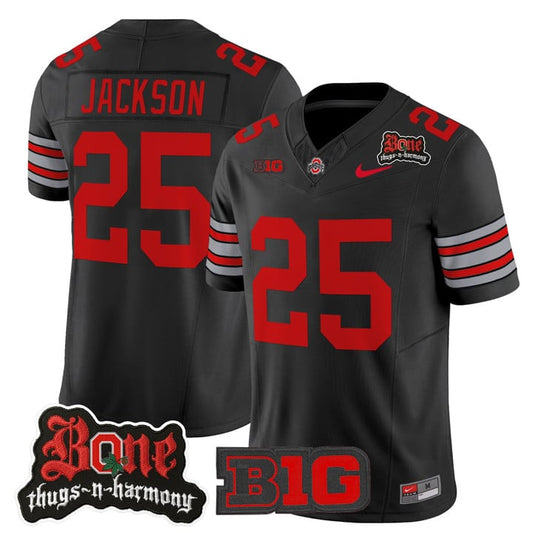 Bo Jackson Jersey #25 Ohio State Buckeyes Bone Thugs-N-Harmony Stitched
