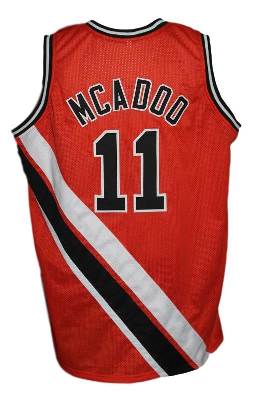Bob McAdoo Jersey #11 Buffalo Braves Retro Basketball New Sewn Orange