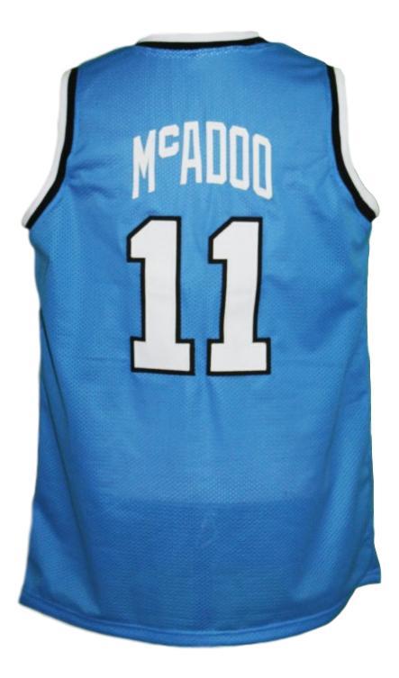 Bob McAdoo Jersey #11 Buffalo Braves Retro Basketball New Sewn Blue