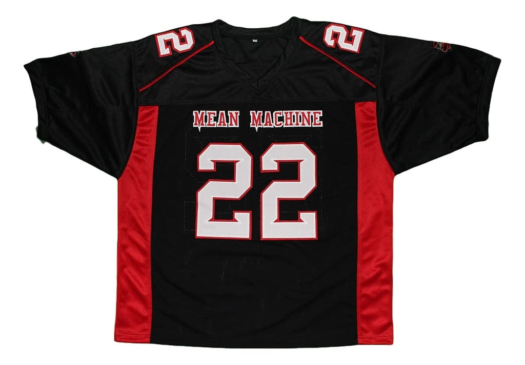Scarborough #22 Mean Machine Longest Yard Movie Football Jersey Black