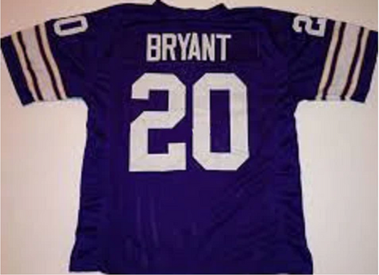 Bobby Bryant Jersey Minnesota Vikings Custom Throwback Football