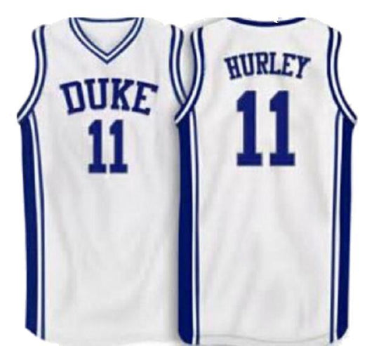 Bobby Hurley Jersey #11 Duke College Basketball New Sewn White
