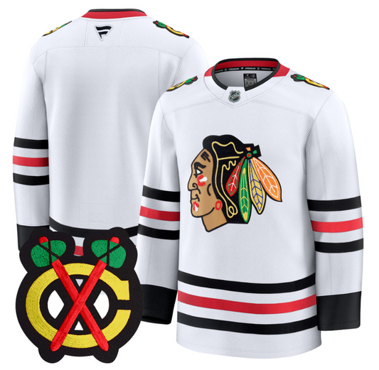 Bobby Team Jersey Chicago Blackhawks Premium All Stitched White
