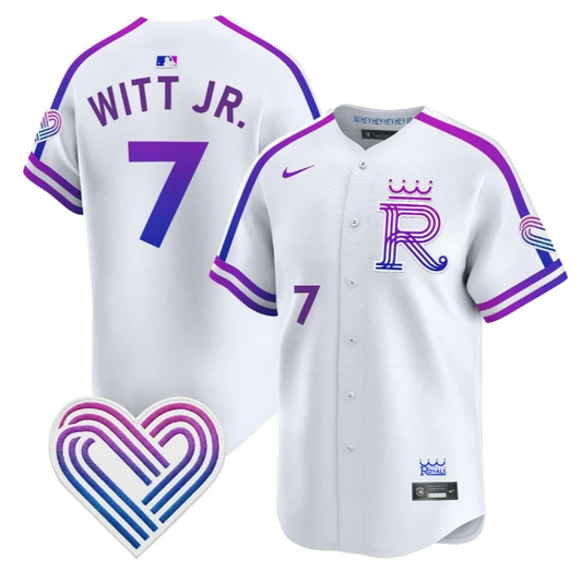 Bobby Witt Jr Jersey #7 Kansas City Royals 2026 City Connect Premier Stitched
