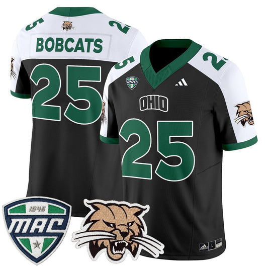 Bobcats Jersey #25 Ohio Bobcats 2025 Vapor Limited Stitched