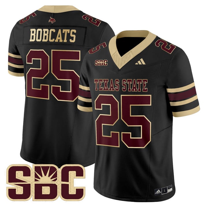 Bobcats Jersey #25 Texas State Bobcats 2025 Vapor Limited Stitched