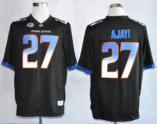 Boise State Broncos #27 Jay Ajayi College Football Jersey Black With Patch