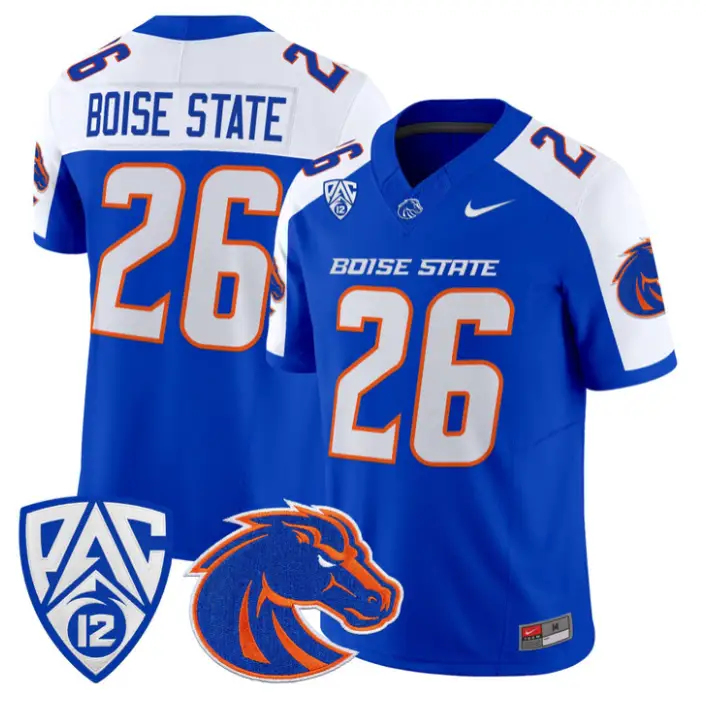 Boise State Jersey #26 Boise State Broncos 2026 Vapor Limited Stitched