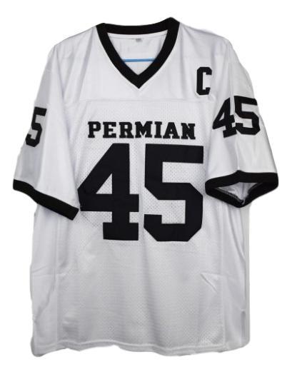 Boobie Miles Jersey #45 Friday Night Lights Permian Football White
